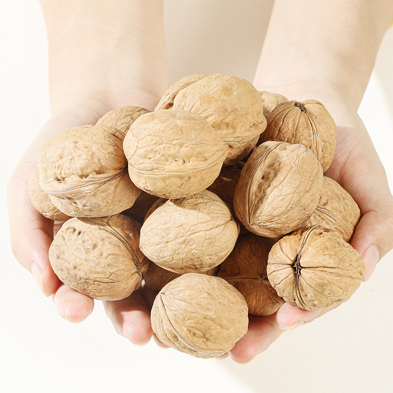 煦璨新疆薄如纸皮手剥核桃500g3袋孕妇零食薄皮大个休闲零食特产山