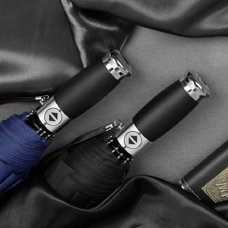 劳斯莱斯雨伞全自动折叠加大男女加固抗风车载长柄伞黑胶遮阳学生超大