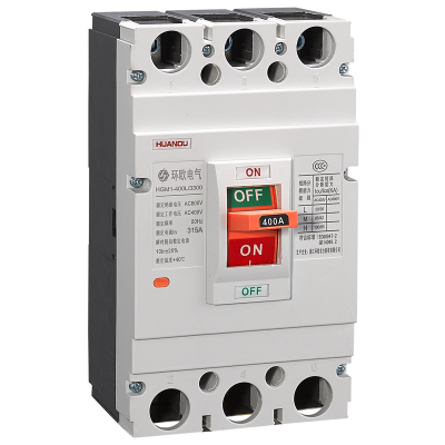 HGM1系列塑料外壳式断路器 HGM1-400L 3300 315A、350A、400A