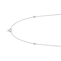 TIFFANY&CO.蒂芙尼 ELSA PERETTI™ Diamonds by the Yard™925银镶钻石心扉