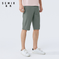 Semir森马2019夏季新款潮韩版舒适五分弹力休闲裤男
