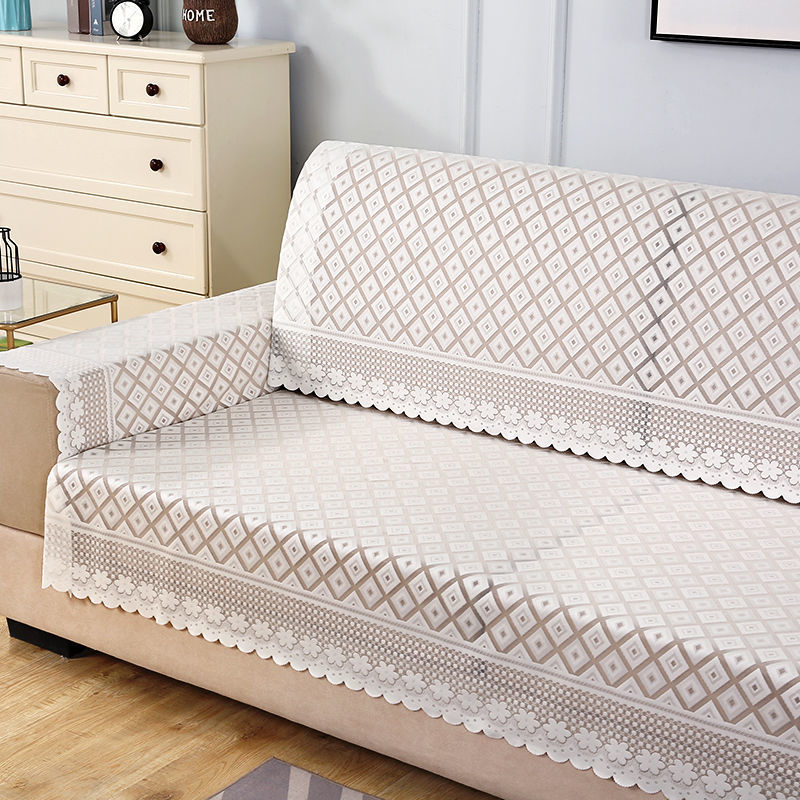 沙发巾沙发垫靠背盖巾床头罩巾万能沙发蒙全盖防滑冰丝扶手三角巾