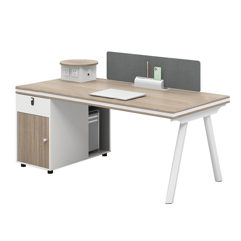 翼澜职员桌单人位张高清大图