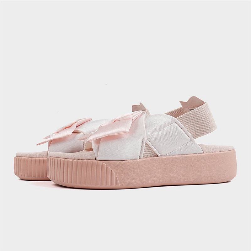 PUMA/彪马 女子Platform Slide蕾哈娜厚底松糕凉鞋 部分鞋盒破损 367746-01