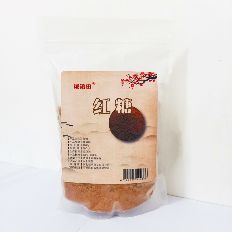珑语田 红糖 1000g/袋高清大图