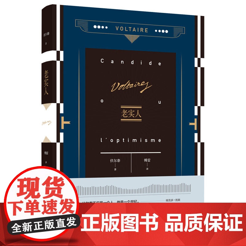 老实人 伏尔泰 傅雷 伏尔泰作品集 外国欧美文学小说 上海译文出版社 世纪出版高清大图