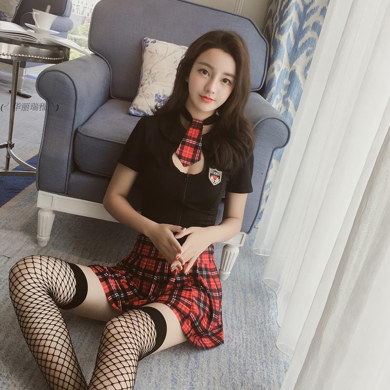 情趣内衣服性感护士学生装制服诱惑透视夜火女仆激情套装性感女仆装日系和服学生制服诱惑激情套装式情趣睡衣sm女角色扮演