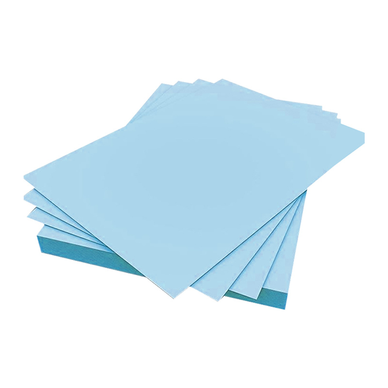 奥驰 卡纸160g浅蓝色 A4 100张/包高清大图