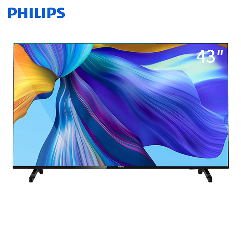 飞利浦(PHILIPS)43英寸全面屏高清智能网络WiFi液晶平板电视机 1GB+8GB存储