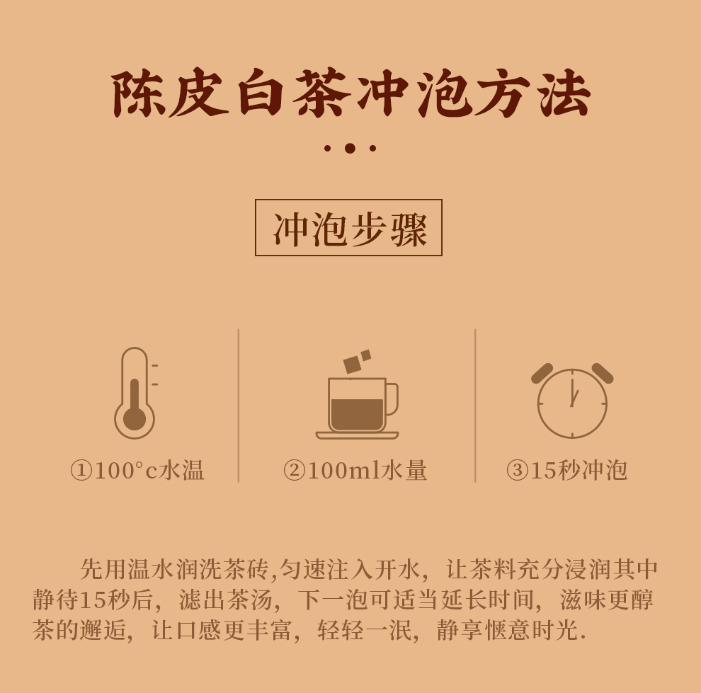 新宝堂 陈皮白茶大组合(10*25克)高清大图