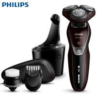 飞利浦（PHILIPS）S5560/33 电动剃须刀 三刀头全身水洗干湿两用 荷兰原装进口刀头旋转式刮胡刀