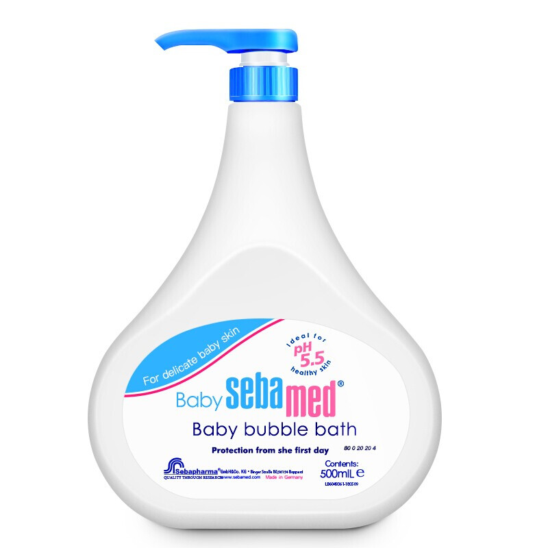 施巴(sebamed)婴儿沐浴露/儿童沐浴乳/沐浴液 泡泡沐浴露500ml