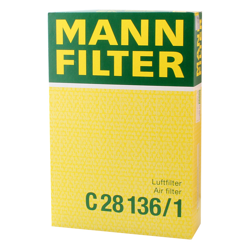 曼牌(MANNFILTER)空气滤清器C28136/1福克斯马自达3 马自达5 2.0L