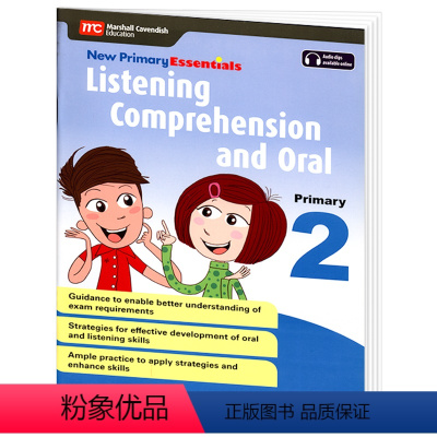 Listening Comprehension and Oral 2 [正版]6-12岁小学听力口语练习Listenin