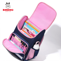 巴布豆BOBDOG 儿童书包男童小学生卡通图案书包