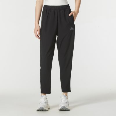 Adidas阿迪达斯女款新款运动百搭透气舒适长裤卫裤JJ1133 ZP JJ1133/黑色 S