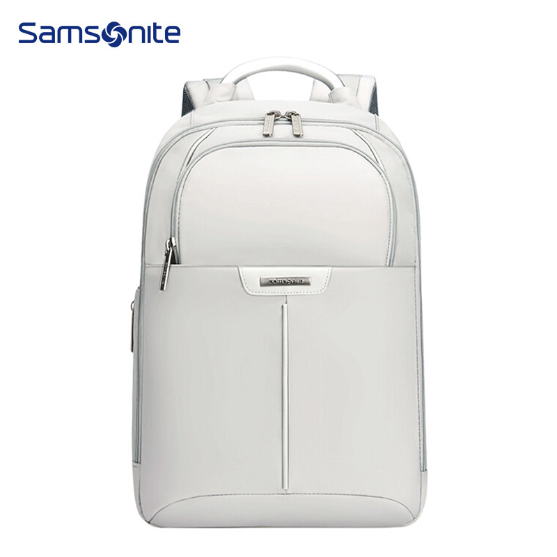 新秀丽（Samsonite）双肩包女士电脑包背包旅行包苹果华为笔记本电脑包 13.3英寸BP2 灰色BP2*28002