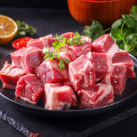 坝上草原西门塔尔原切牛肉牛腩粒净重3斤装自营生鲜