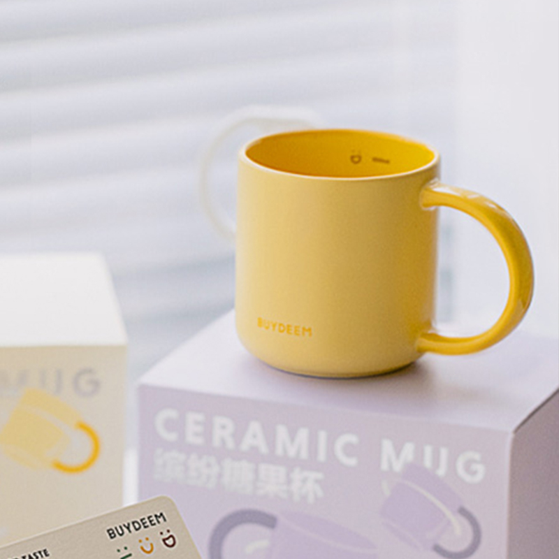 北鼎马克杯350ml茶咖皆宜自带刻度CD1018(颜色随机)高清大图