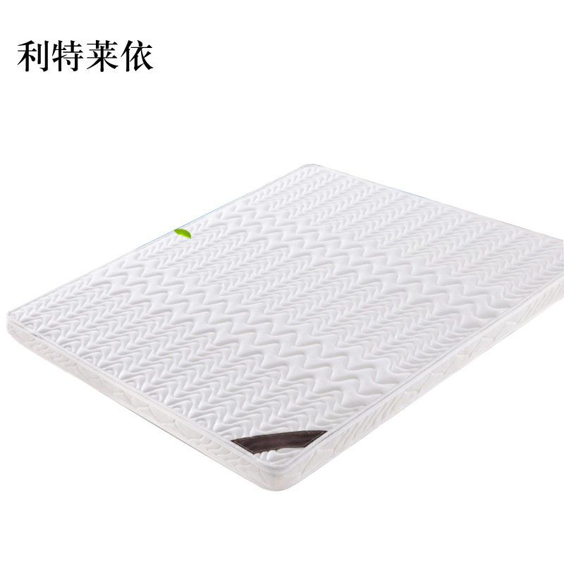 利特莱依椰棕床垫家用棕垫B10cm厚(防螨针织+2cm乳胶+0胶水天然椰棕)1500mm*2000mm高清大图