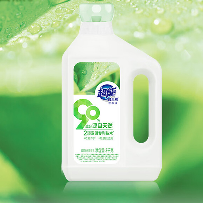 超能 1110229002 洗衣液 自天然系列 3kg高清大图