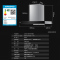 海尔(haier)家用抽油烟机24立方爆炒大吸力烟机ET960+4.5KW猛火灶+16升燃气热水器天然气烟灶热套装