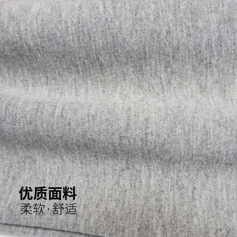 安笛贝乐童装儿童通用男女童裤子卡通哈伦裤2019春季秋季纯氨棉麻灰色长裤秋装中小童哈伦裤 80-120cm