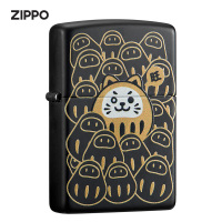 Zippo芝宝打火机防风煤油打火机之宝东来也ZIPPO好运达摩LZERA233L-0039 礼品火机-新机无油 好运达摩