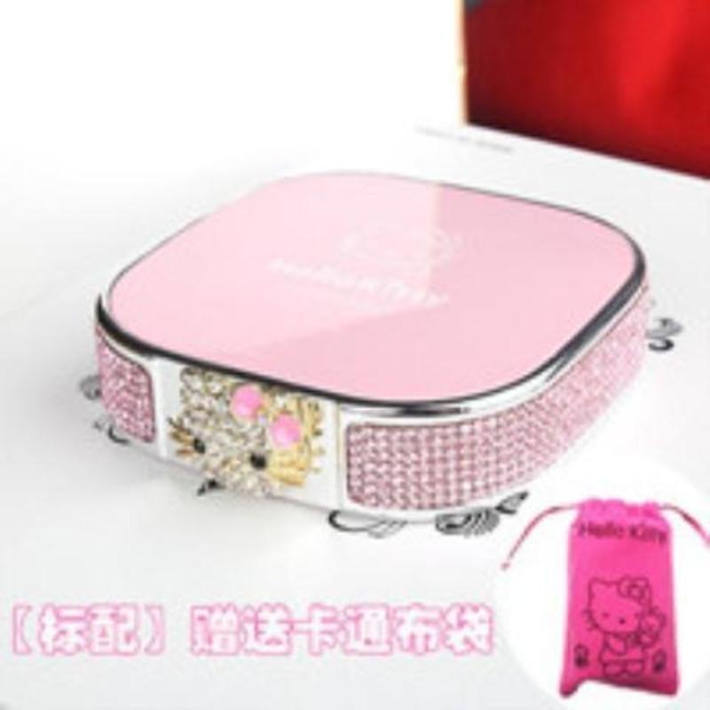 hello kitty充电宝12000毫安可爱卡通便携苹果安卓通用移动电源 白色【标配送袋】