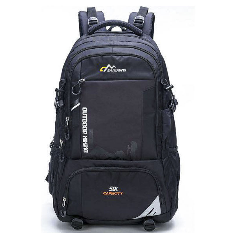 百佳威双肩包大容量户外登山包男女旅游旅行背包中学生书包百佳威
