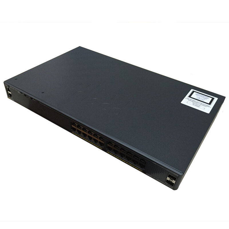 思科（Cisco）WS-C2960X-24TS-LL 24口全千兆 三层交换机