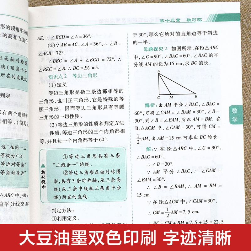 数理化公式定律及考点突破 初中通用 [正版]考拉掌中宝初中基础知识及考点突破5册语文数学英语政治历史地理物理化学初中一二
