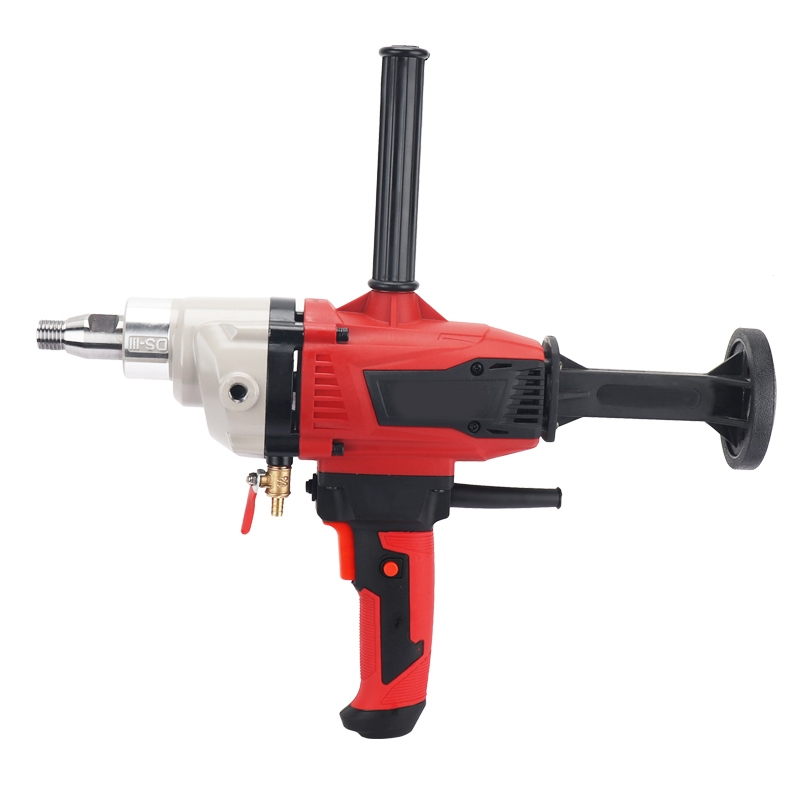 无水封3130金刚石水钻机手持式古达空调钻孔机水电钻干打调速离合