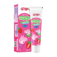 中华(Zhong Hua)儿童防蛀牙膏小猪佩奇草莓味 呵护乳牙60g[联合利华]