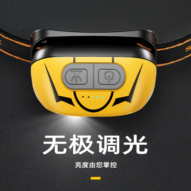 神火 头灯 HL05-S 三光源感应 1个高清大图