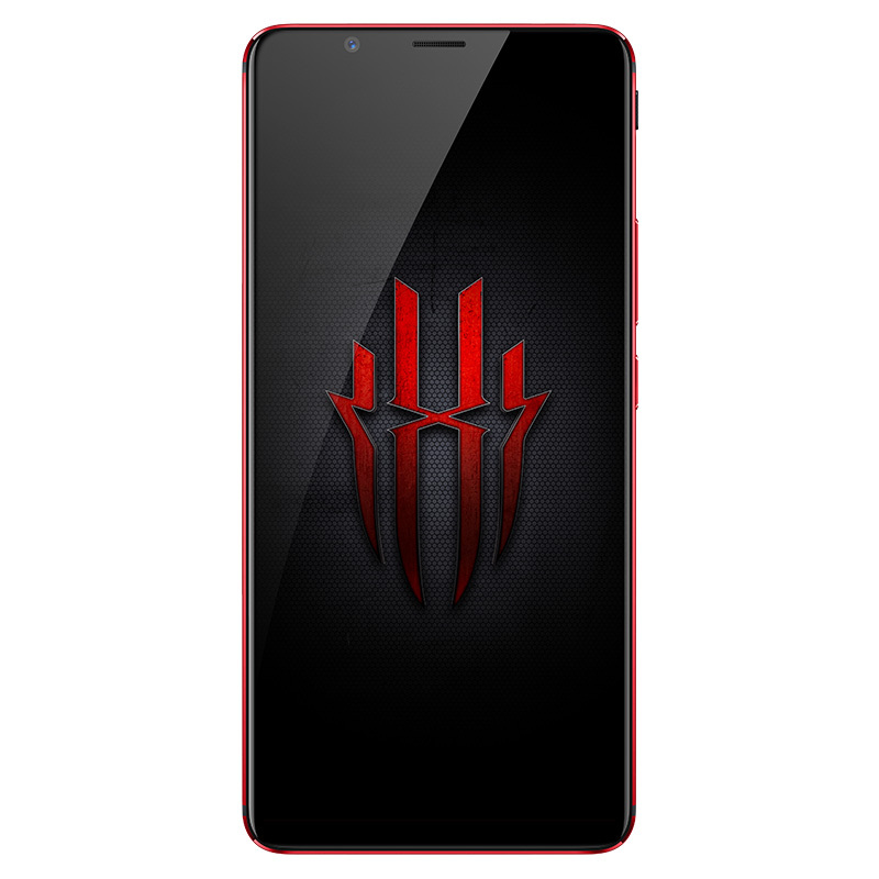 nubia/努比亚红魔游戏手机 王者荣耀吃鸡手机 全面屏双卡双待 全网通4G智能手机(6GB+64GB)烈焰红