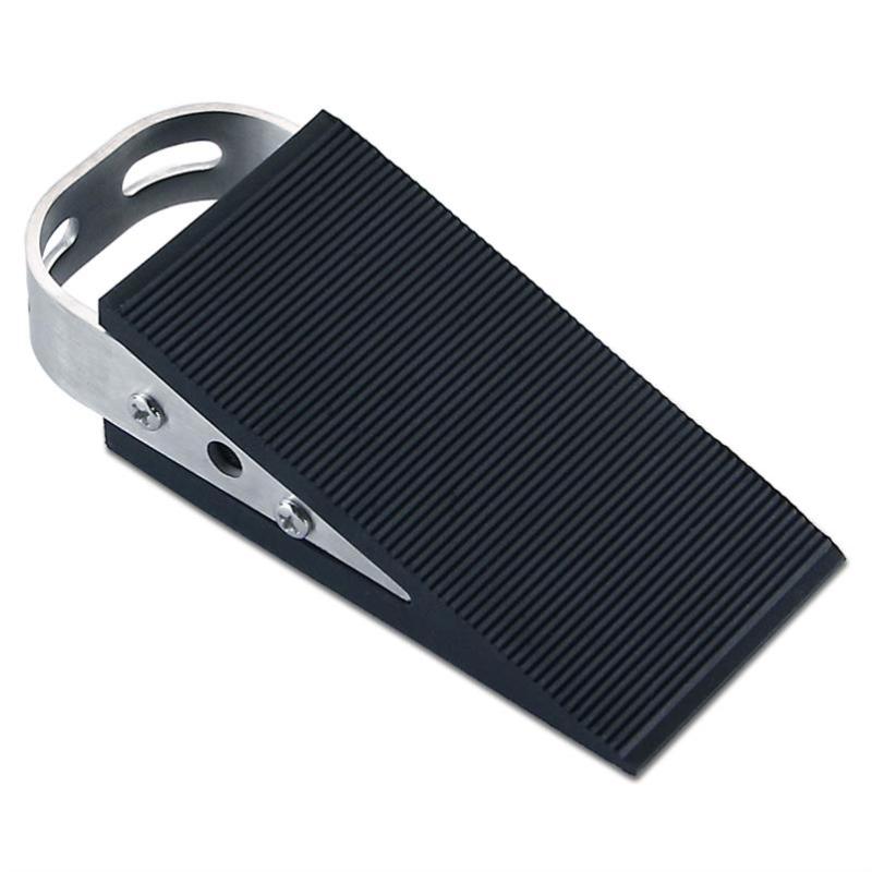 递乐dile黑橡胶门塞免打孔门挡门阻门器防风门楔子定位顶门吸防撞玻璃