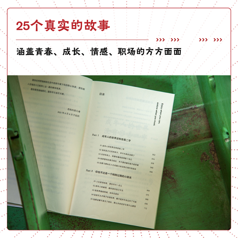 [正版]成年人的世界没有容易二字 老杨的猫头鹰新作 成年人 醒脑之书 励志 心灵鸡汤 人间清醒 焦虑 拧巴 情绪稳定