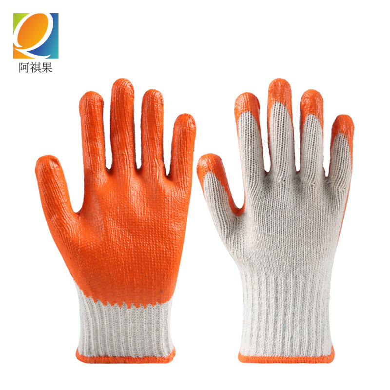 阿祺果 劳保手套 涂胶 双高清大图