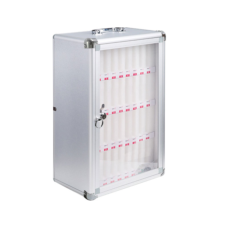臻远 ZY3112017 手机保管箱壁挂式存放柜带锁手机柜保管柜寄存箱手机箱 36位高清大图