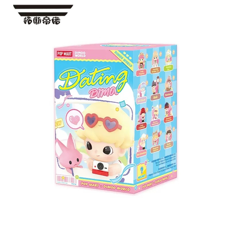 拓斯帝诺新品popmart手办盲盒潮流玩具情人礼物