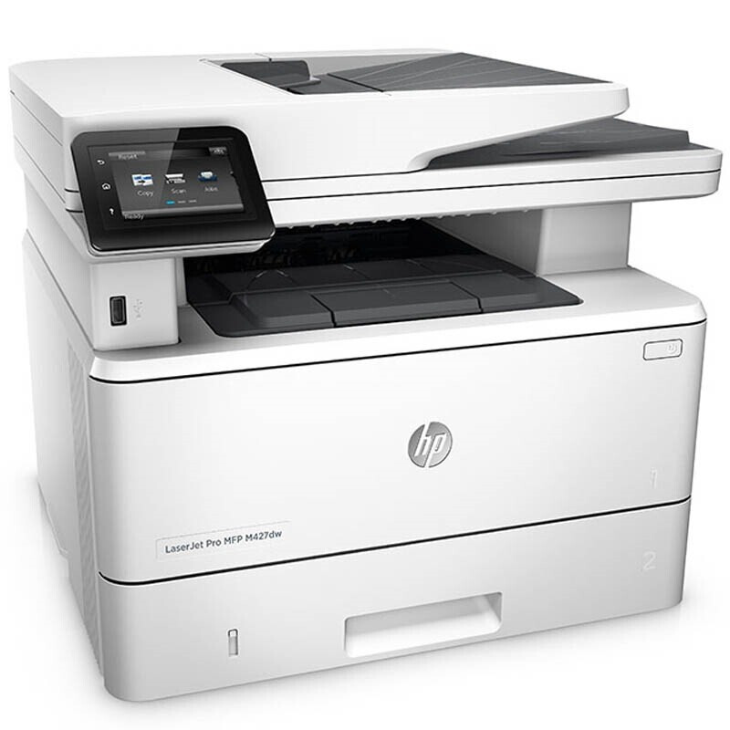 惠普(HP)LaserJet Pro MFP M427dw 黑白激光一体机 打印复印扫描 双面打印