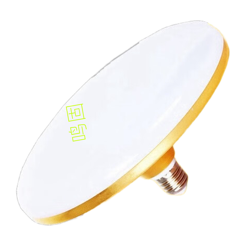 鸣固50W LED飞碟灯 三防土豪金 防水防雾防蚊虫 E27螺口 无频闪 TS135562612