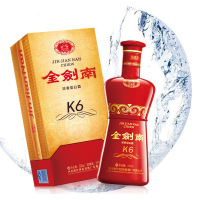 剑南春 金剑南K6 浓香型 白酒 52度 500ml 单瓶装