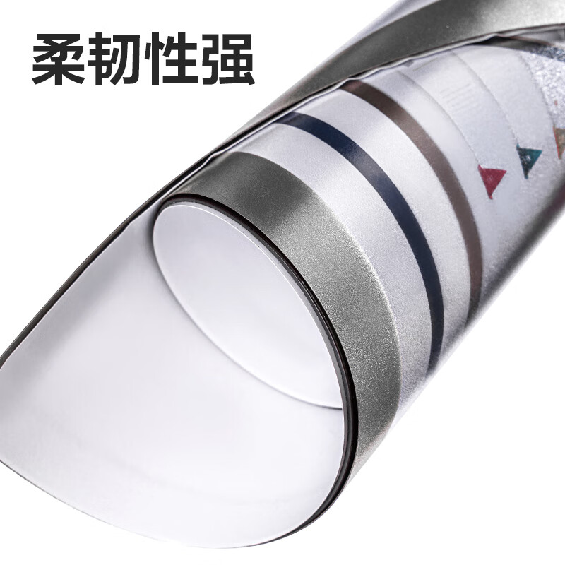 得力(deli)A3磁性展示贴 营业执照框文件框 正本保护套 公告栏通知贴纸高清大图