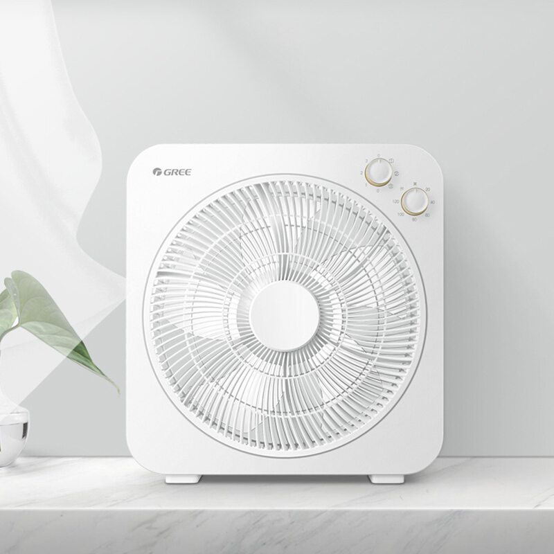 格力(gree)电风扇 低音小台扇台式转页扇 迷你办公桌面室学生宿舍电