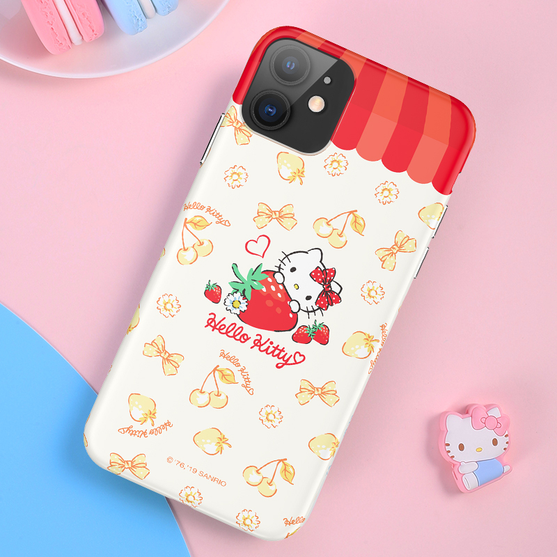 HelloKitty苹果11手机壳新款iphone11proMax保护套防摔苹果11pro女超薄简约硅胶xi软全包个性