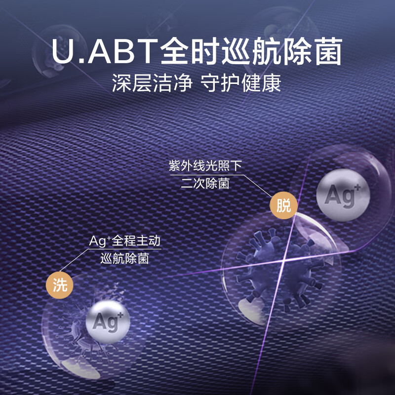 小天鹅(LittleSwan)滚筒洗衣机全自动 水魔方[TG120V618PLUS]护形护色 12公斤大容量 智能投放高清大图
