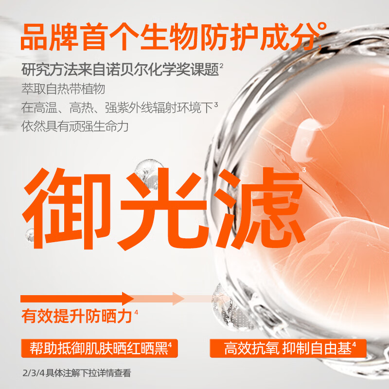 蜜丝婷(Mistine)小黄帽面部水润养肤防晒霜乳60mlSPF50+敏感肌使用高清大图