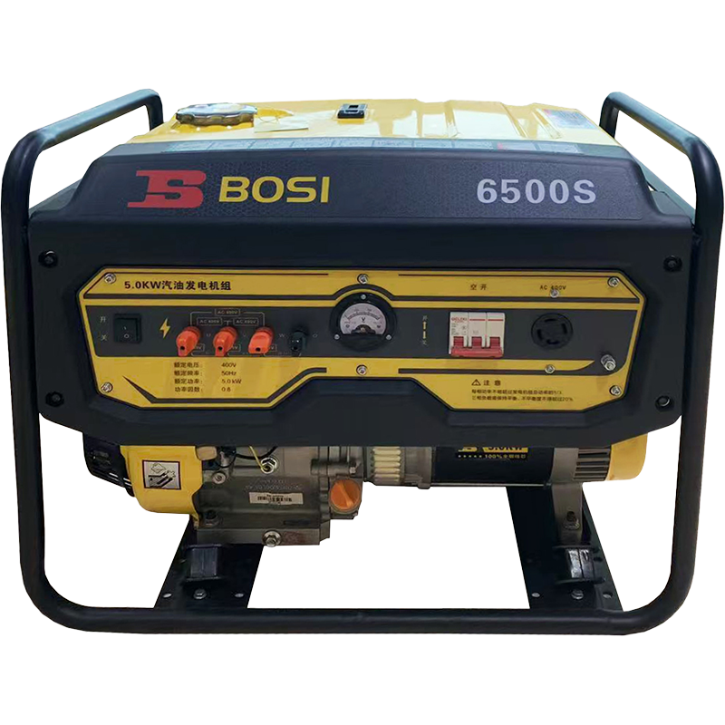 波斯(BOSI) 荧光系列汽油发电/机组 BS-6500S 台高清大图